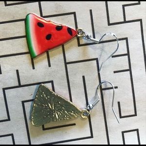 Watermelon earrings
